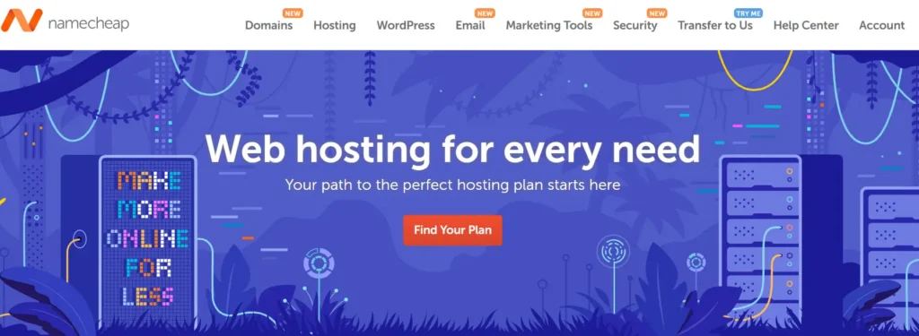 Namecheap Hosting